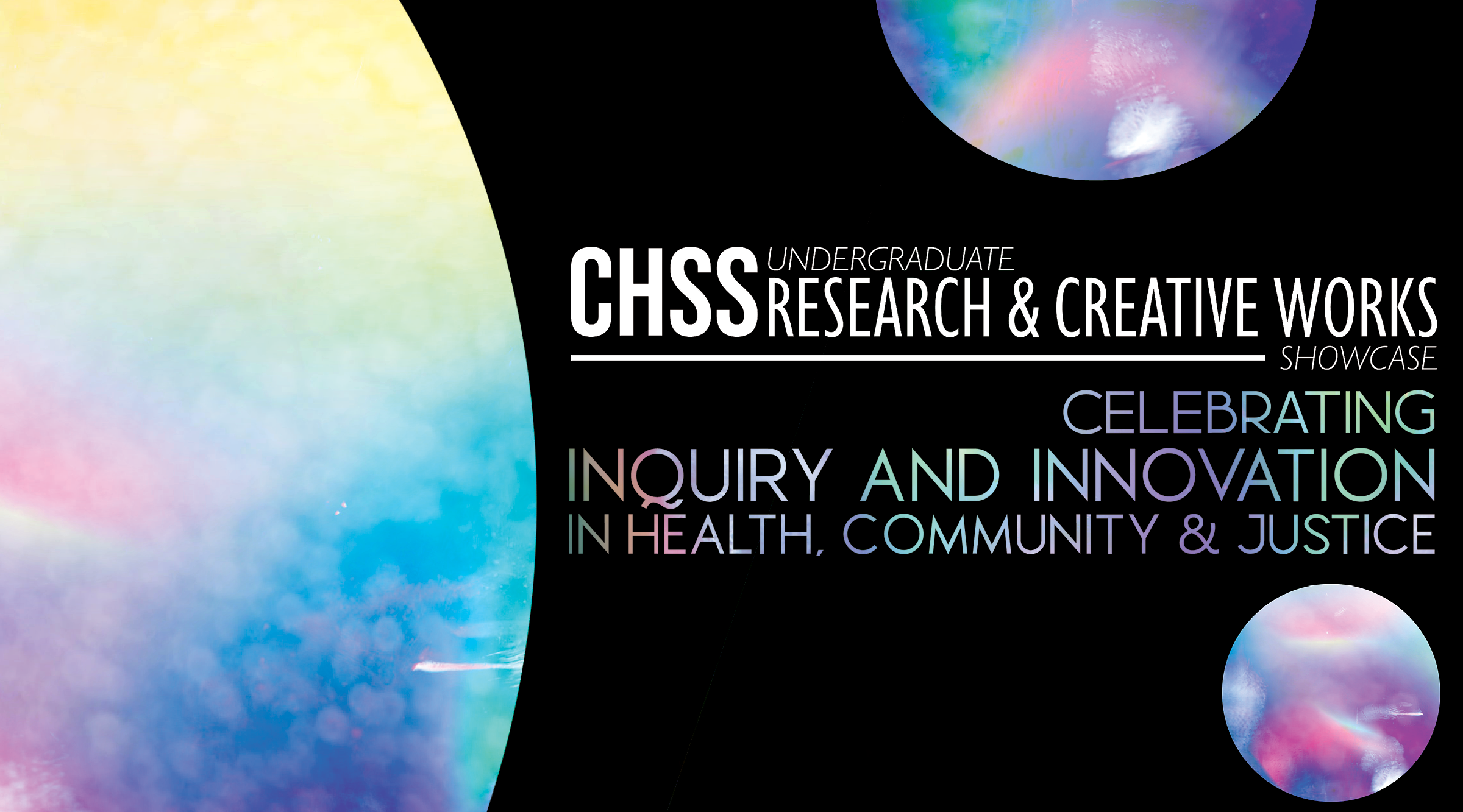 CHSS Undergrad Showcase graphic