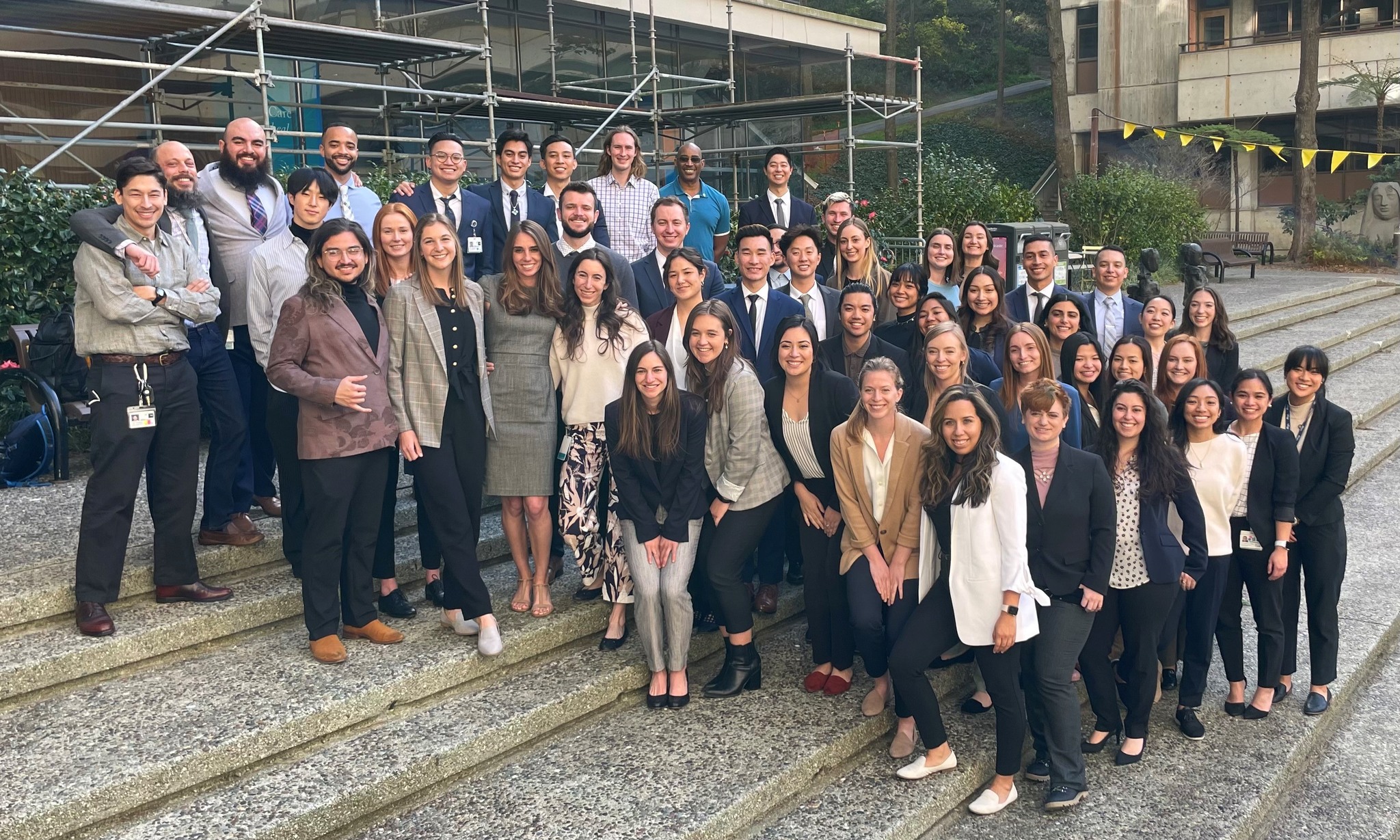 group photo of DPT Class of 2023 students
