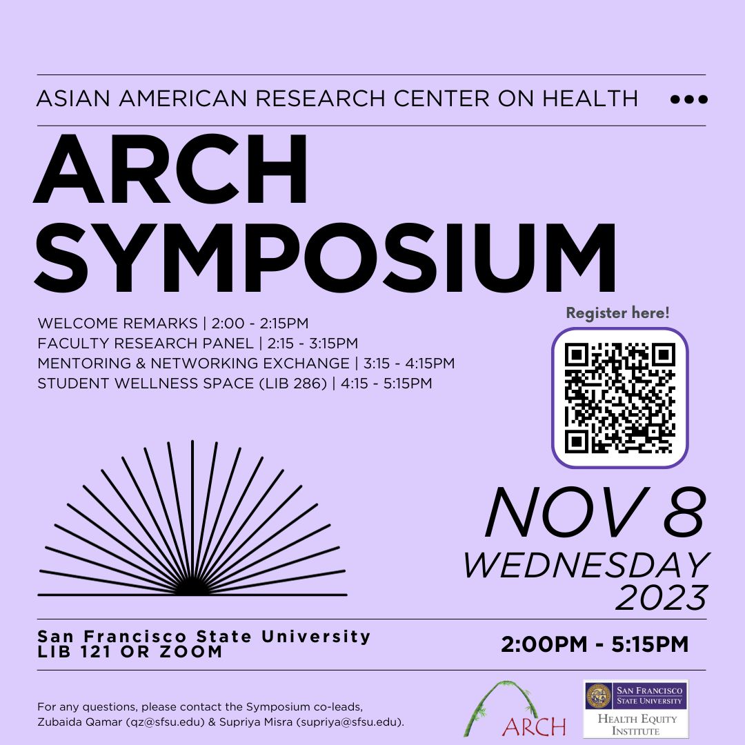 ARCH symposium flyer