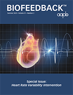 Biofeedback journal cover