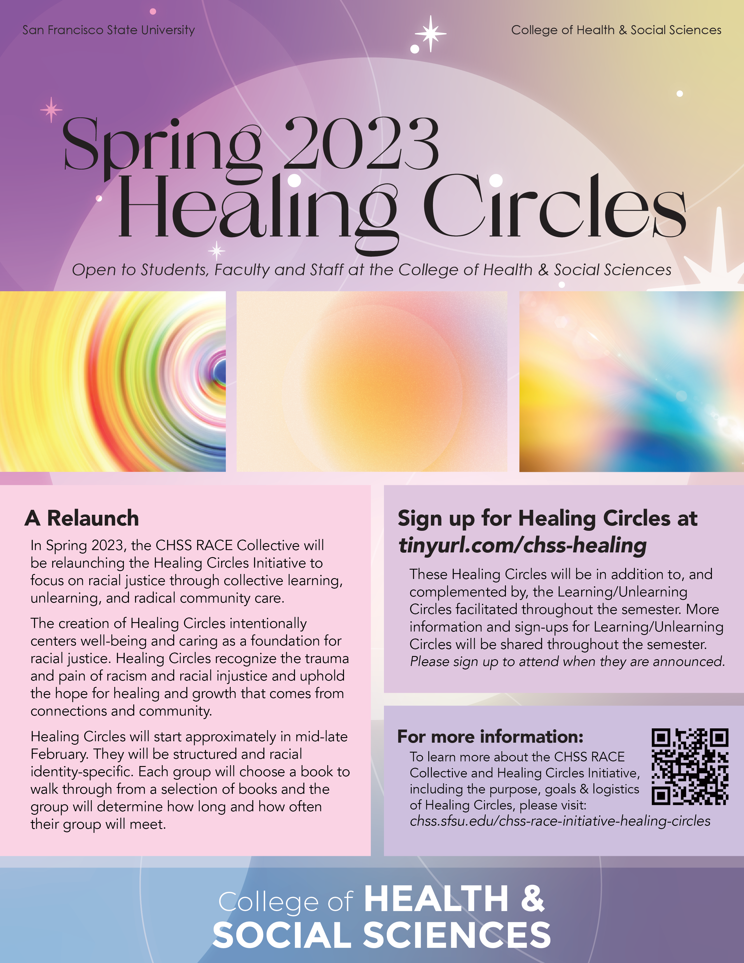 Spring 2023 Healing Circles flyer thumbnail