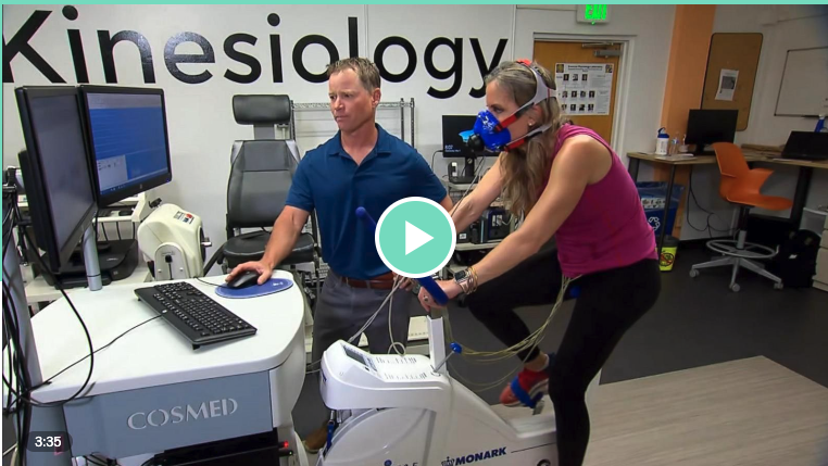 Matt Lee in Kinesiology Lab on Good Morning America