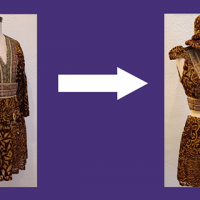 redesigned garment before and after images