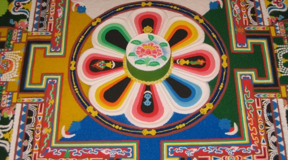 Art of Compassion Tibetan Sand Painting College of Health